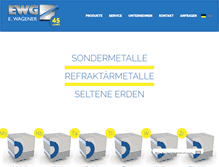 Tablet Screenshot of ewagener.de